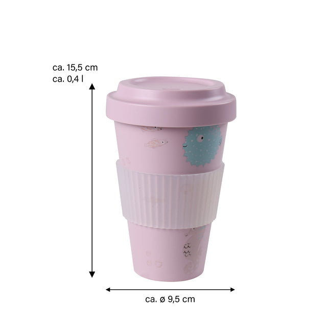 AWAVE® Kaffeebecher to-go aus rPET, 400 ml