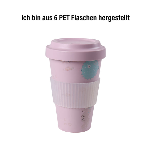 AWAVE® Kaffeebecher to-go aus rPET, 400 ml