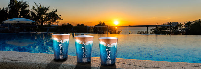 AWAVE Becher für am Pool