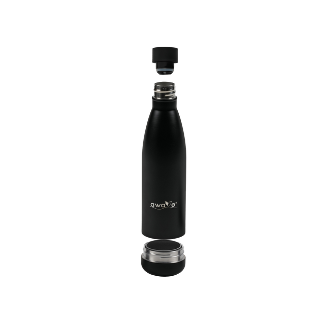 Thermo Flasche aus recyceltem Edelstahl