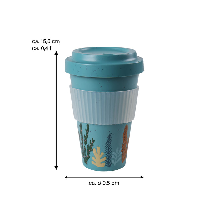 AWAVE® Kaffeebecher to-go aus rPET, 400 ml