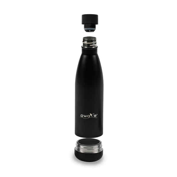 YYW 1,5 Liter Edelstahl-Trinkflasche – Doppelwandig, Vakuumisoliert, Silber, Für Unterwegs YYW Edelstahl Thermoflasche 1,5 L